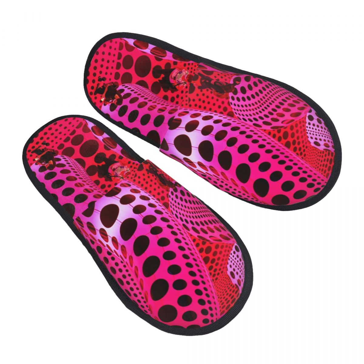 Men Shoes For Winter - Custom Yayoi Kusama Soft Memory Foam