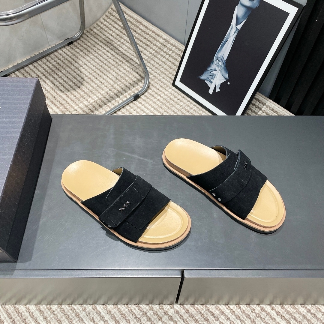 Men'S Shoes Hey Dude - Holiday Gifts Handmade Leather Slippers Luxury