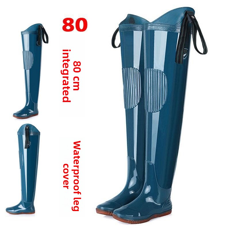 Men'S Shoes Half Cut - Thickened Half-Body Fishing Boots Men Women