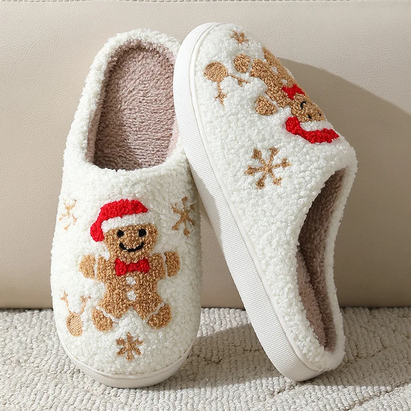 Cute Gingerbread Winter Warm C - Men Shoes For Winter recension och pris