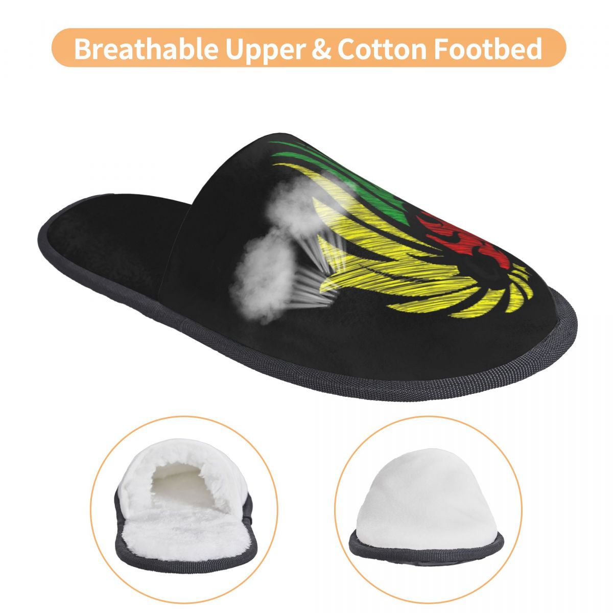 Lion Reggae Flag Colors Guest  - Men Shoes For Winter recension och pris