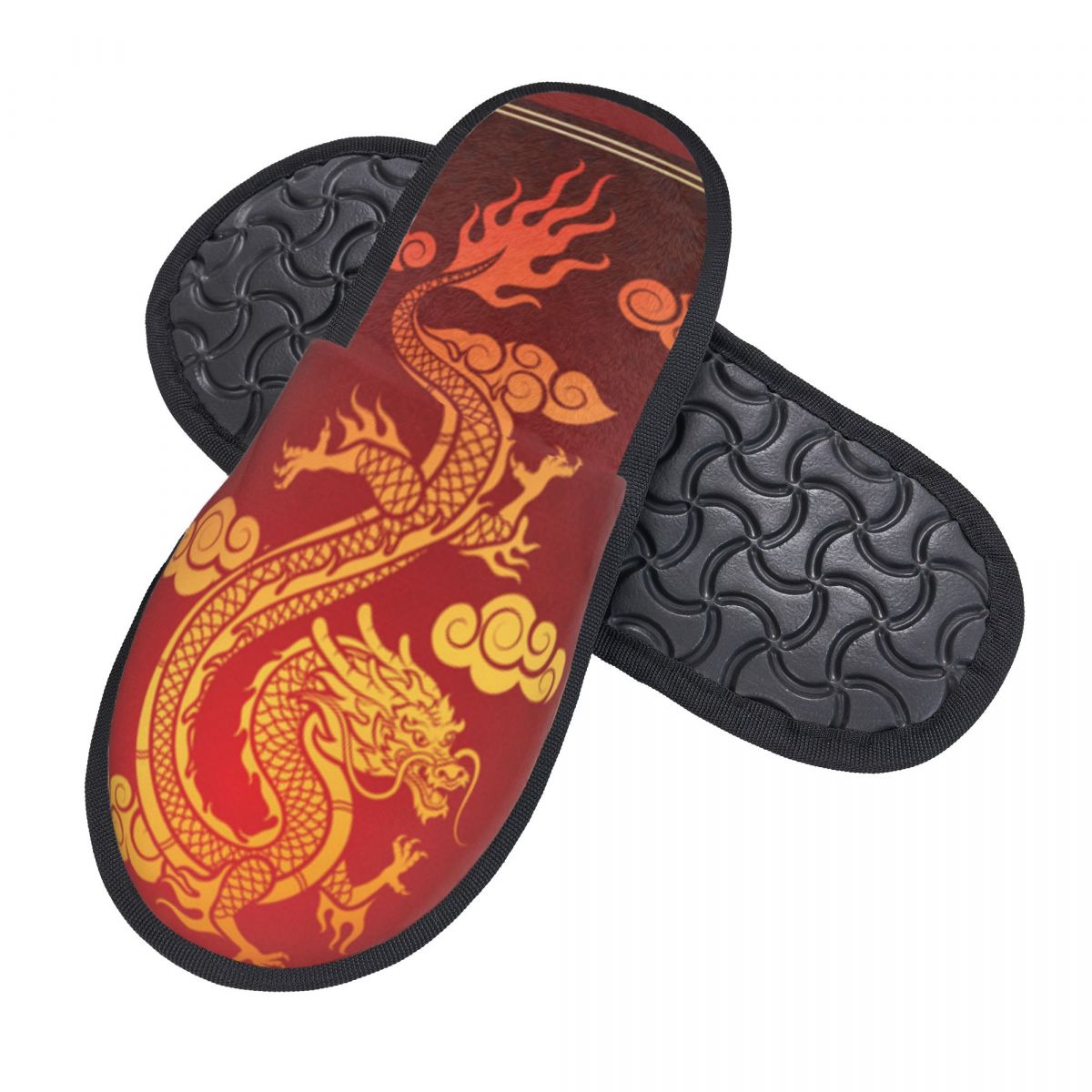 Dragon Illustration Slipper Fo - Men Shoes Illustration recension och pris