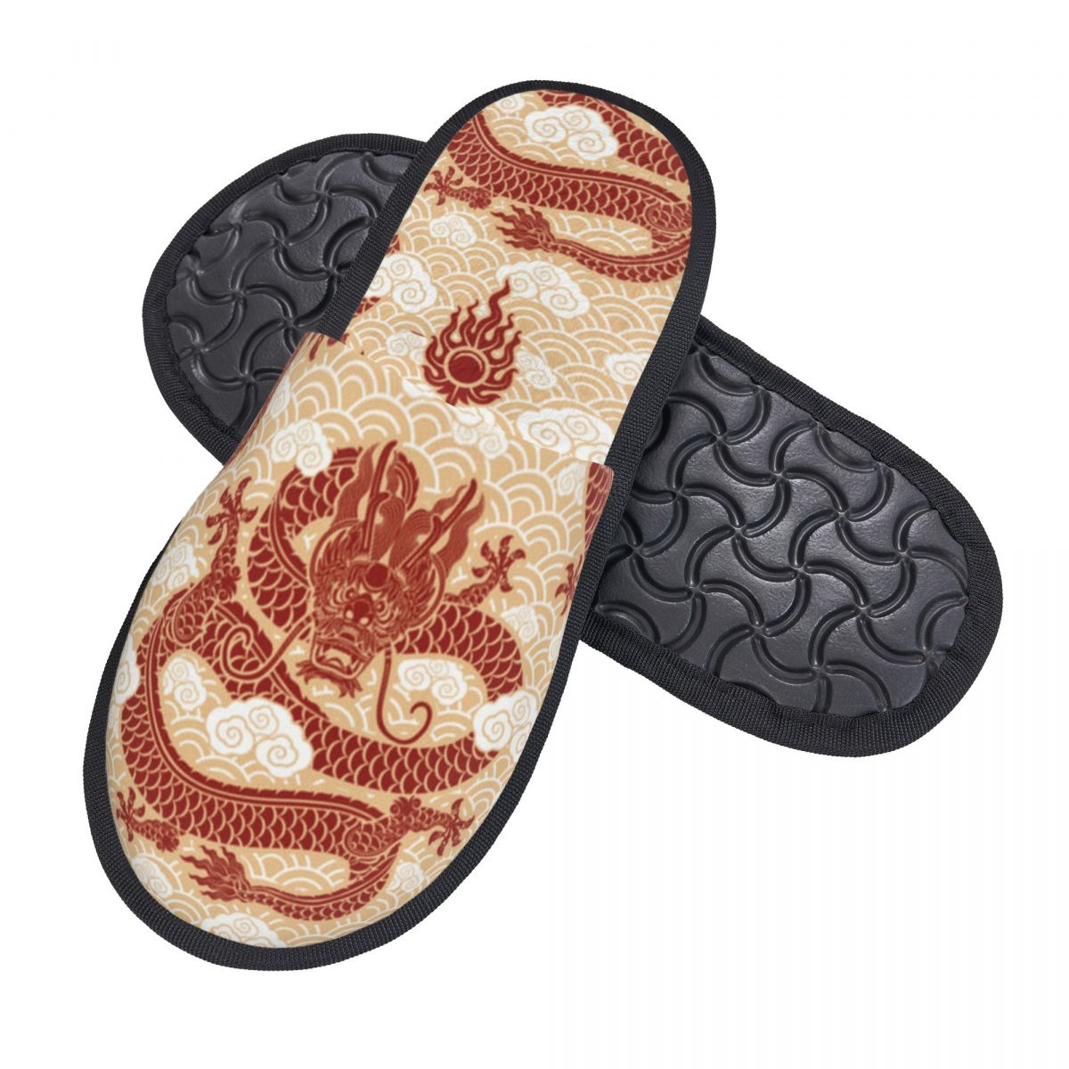 Dragon Illustration Slipper Fo - Men Shoes Illustration recension och pris