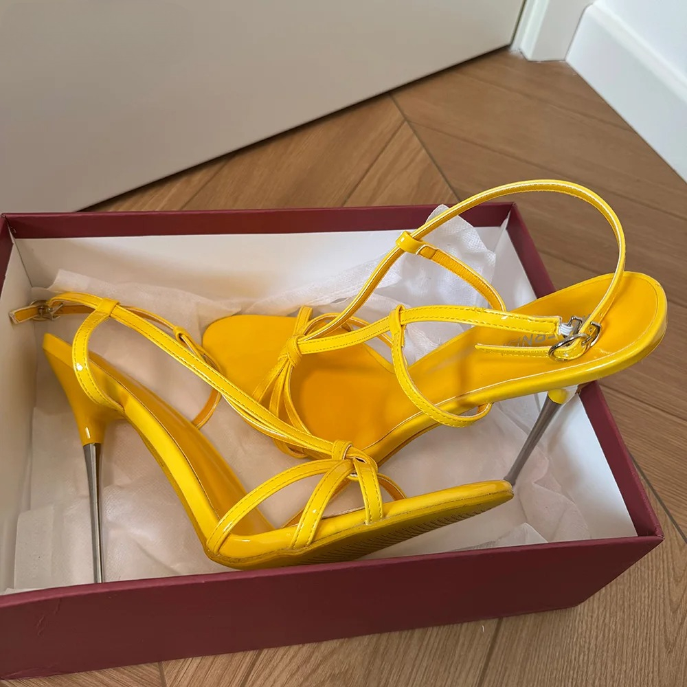 Fashion 16cm Extreme High Heel - Men Shoes Yellow recension och pris