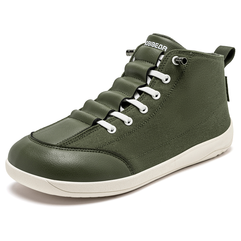 HOBIBEAR Mid-Top Canvas Boots  - Men'S Shoes Wide Width recension och pris