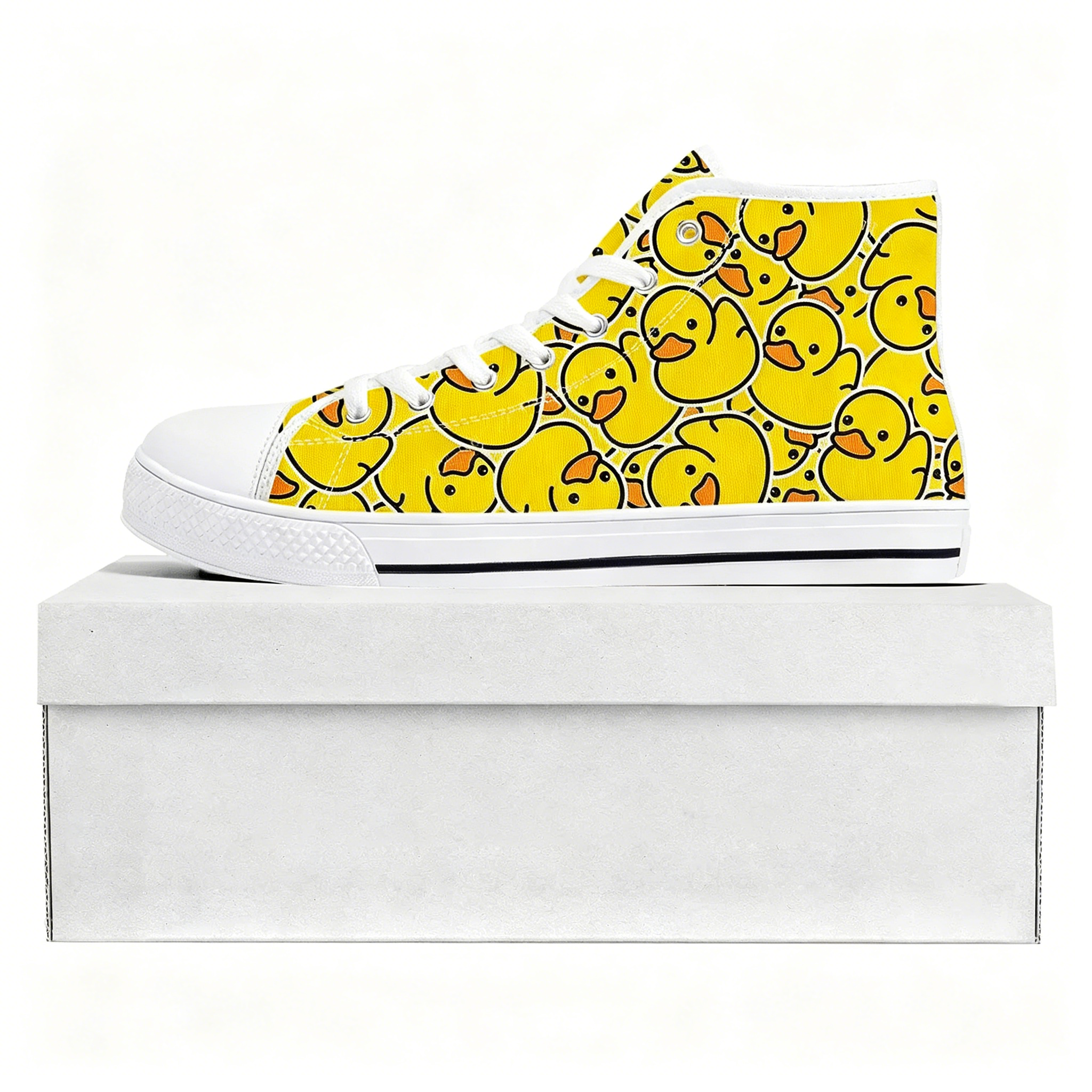Yellow Duck Printed High Top H - Men Shoes Yellow recension och pris