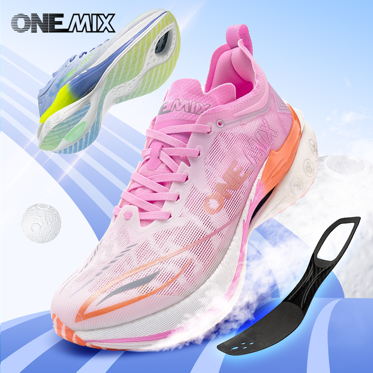 ONEMIX 2025 Orca Man Cushionin - Men'S Shoes Half Cut recension och pris