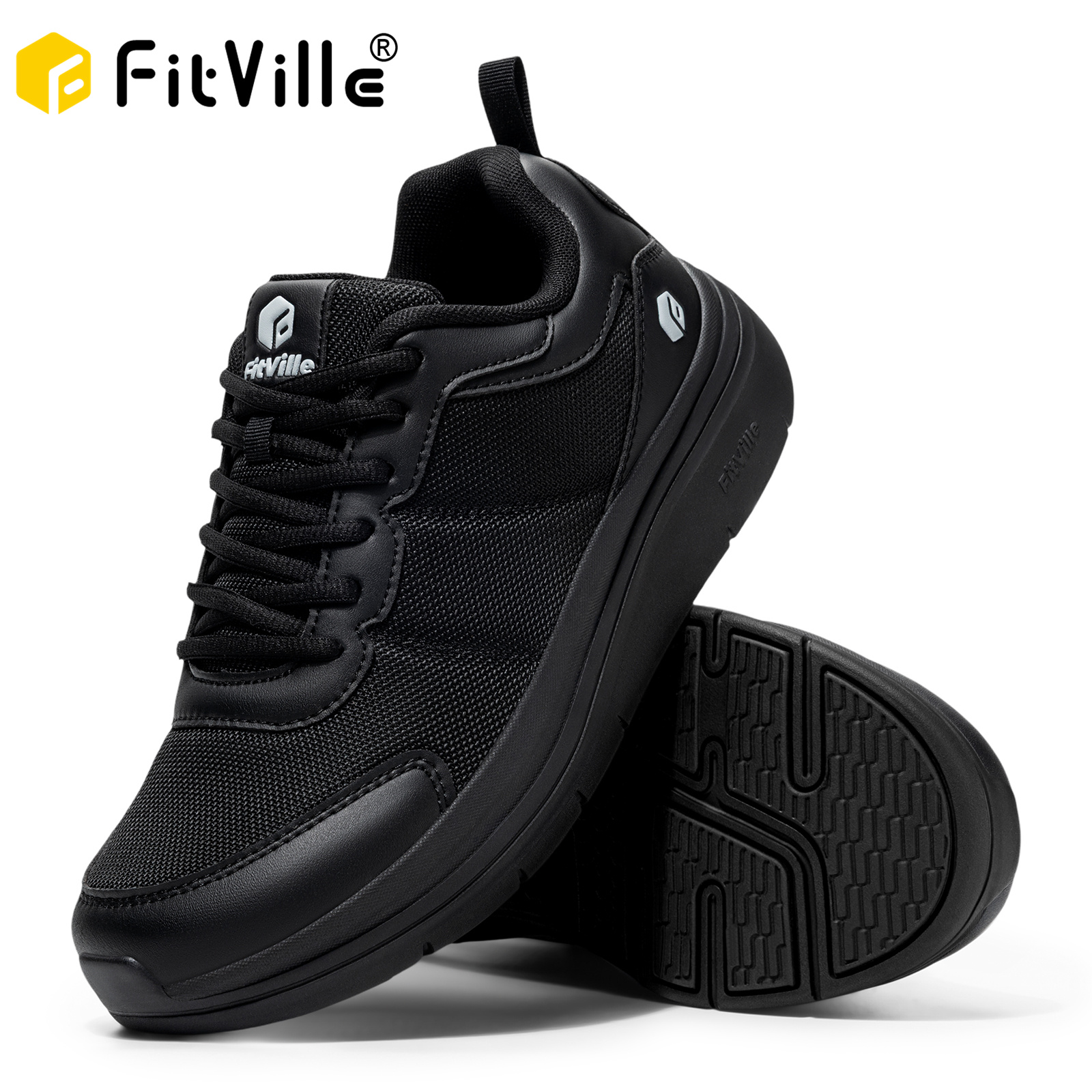 FitVille Men's Walking Shoes W - Men'S Shoes Wide Width recension och pris