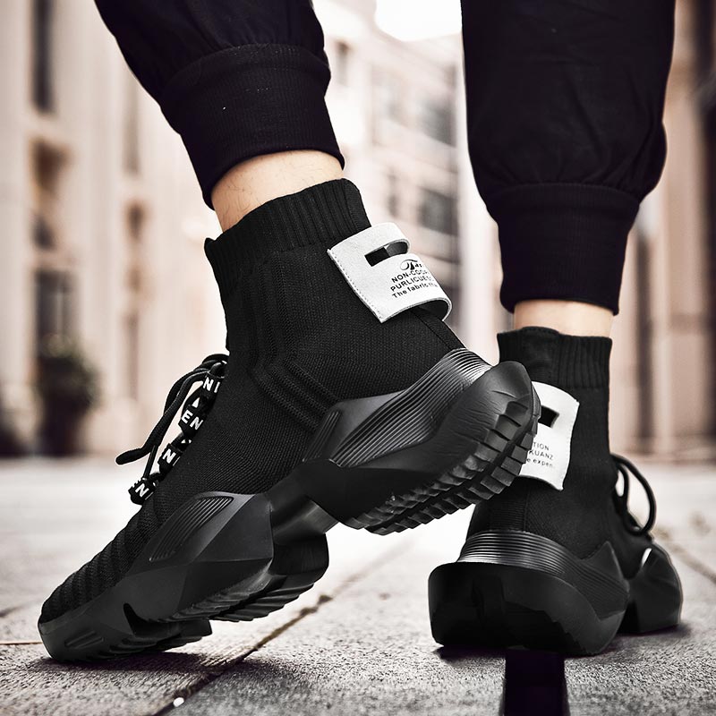 Plus Size Hightop High-soled M - Men'S Shoes Half Cut recension och pris
