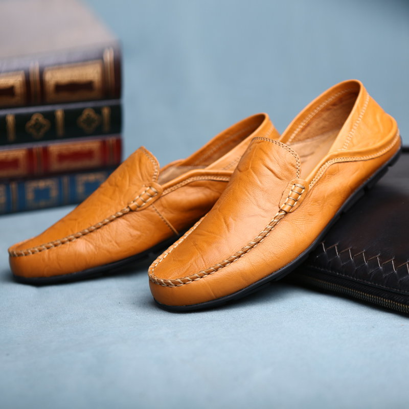 Men's Leather Casual loafers S - Men'S Shoes Hey Dude recension och pris
