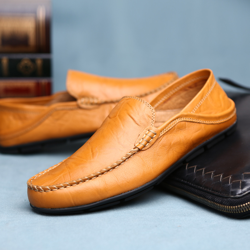 Men's Leather Casual loafers S - Men'S Shoes Hey Dude recension och pris