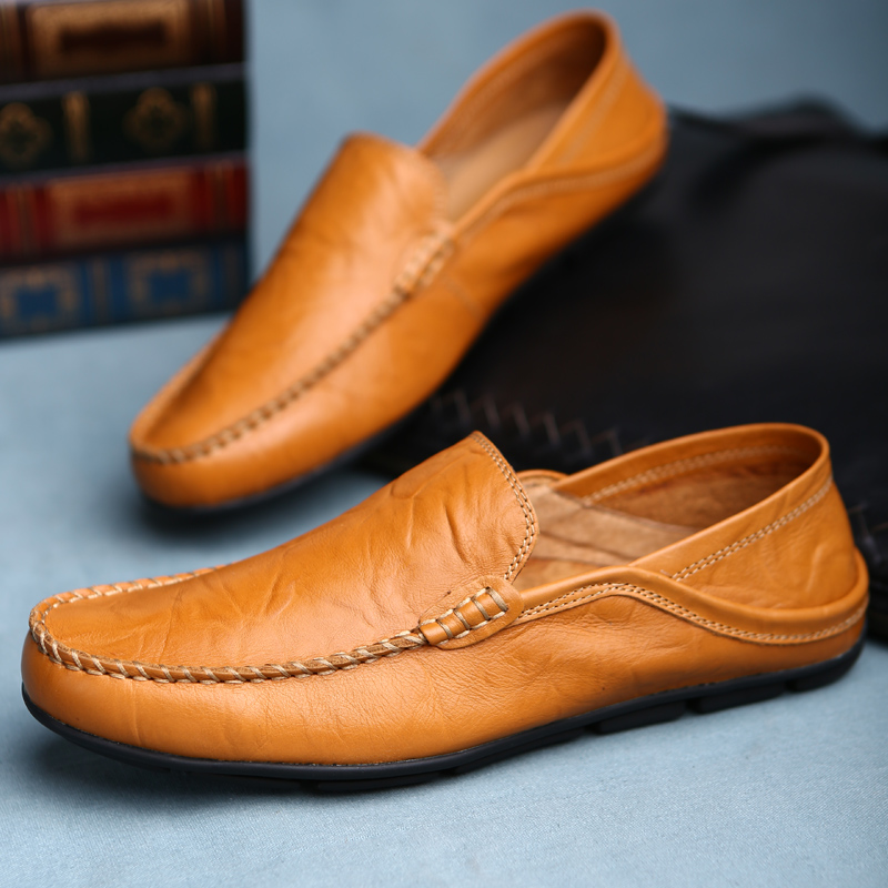 Men's Leather Casual loafers S - Men'S Shoes Hey Dude recension och pris
