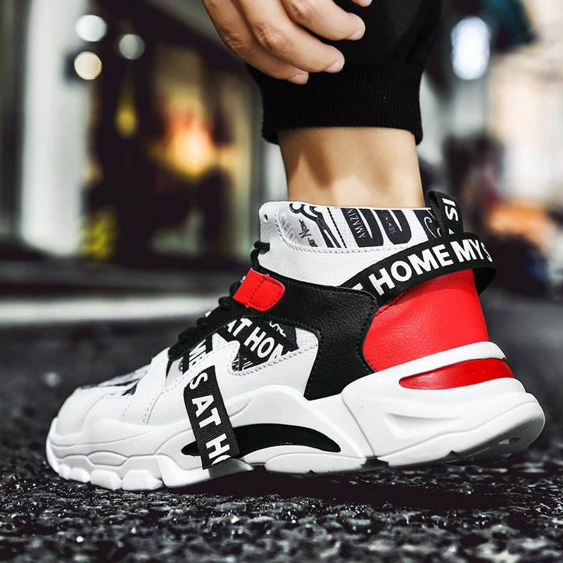 Large Size High Top Chunky Man - Men'S Shoes Half Cut recension och pris