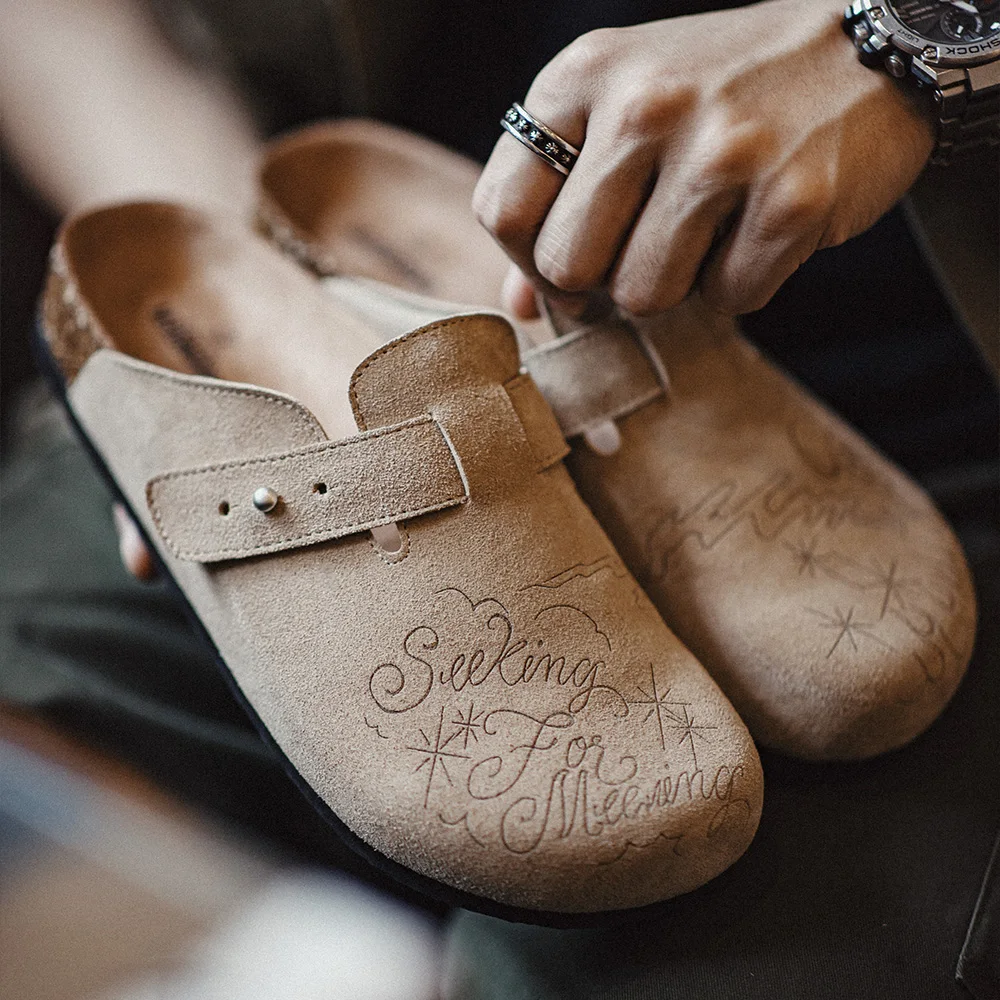 Maden Illustration Mules Shoes - Men Shoes Illustration recension och pris