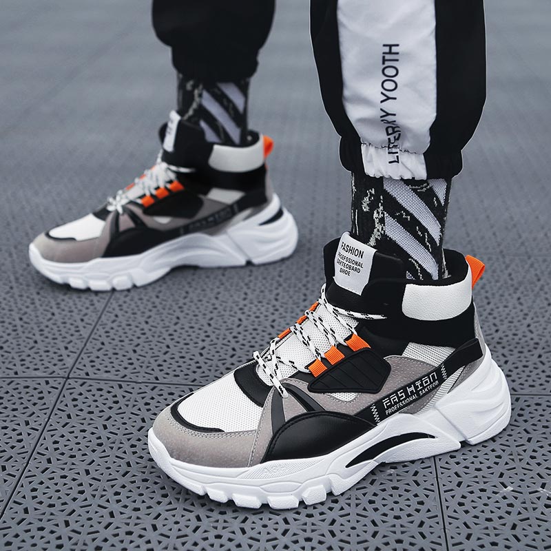 Hightop Summer Men's Sport Sho - Men'S Shoes Half Cut recension och pris