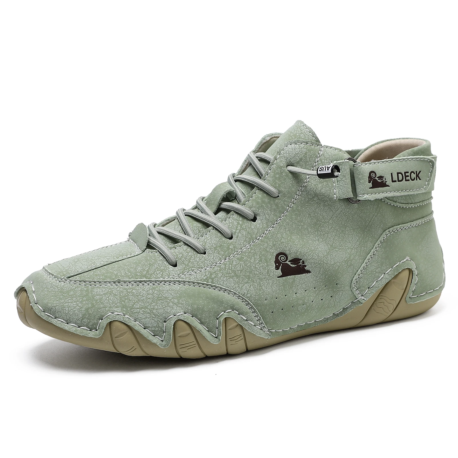Men's Genuine Leather Shoes An - Men'S Shoes Hey Dude recension och pris