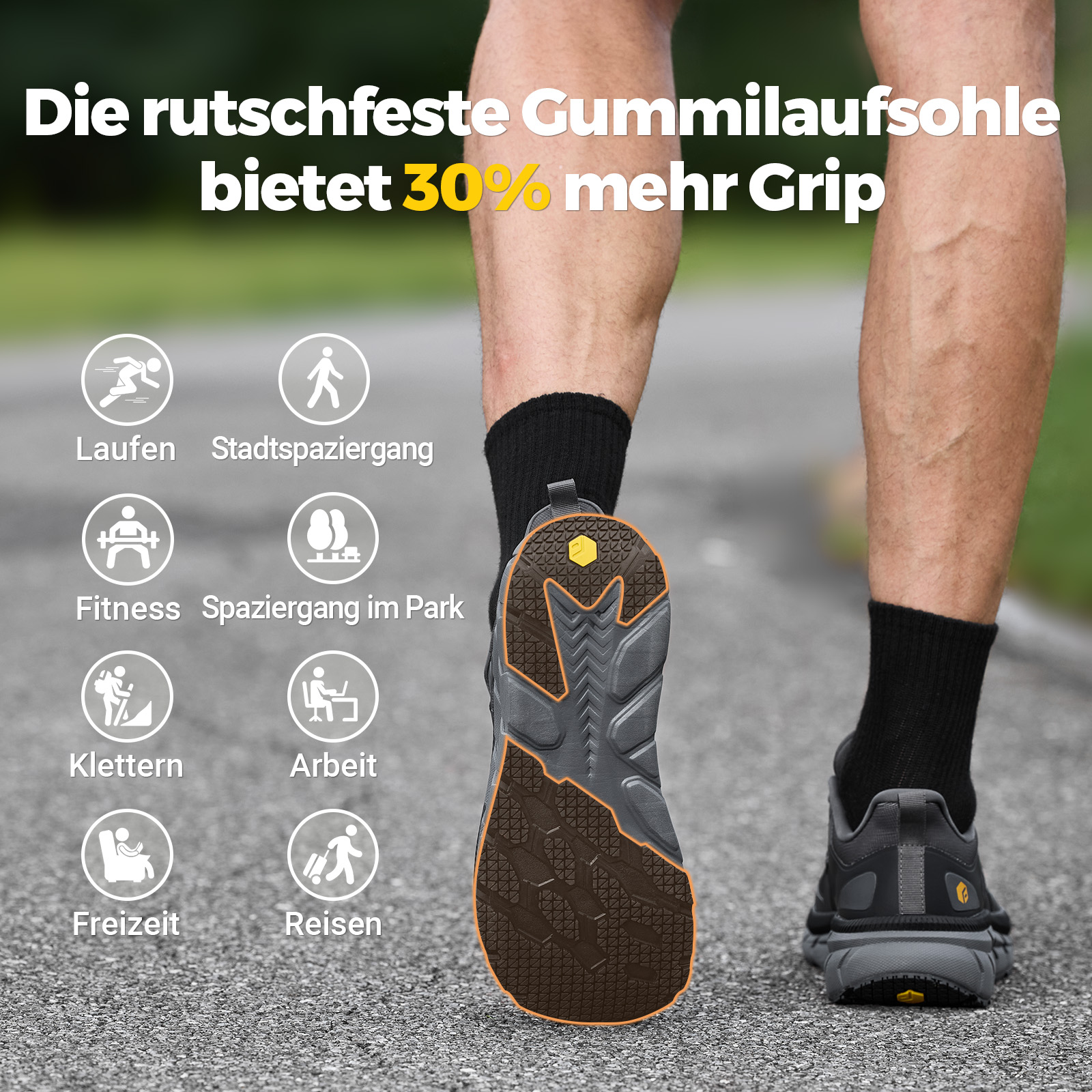 Fitville Extra Wide Running Sh - Men'S Shoes Wide Width recension och pris