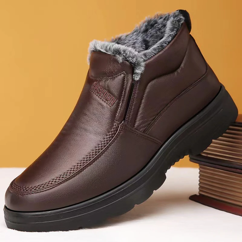Winter Men's Ankle Boots Plush - Men Shoes Veja recension och pris