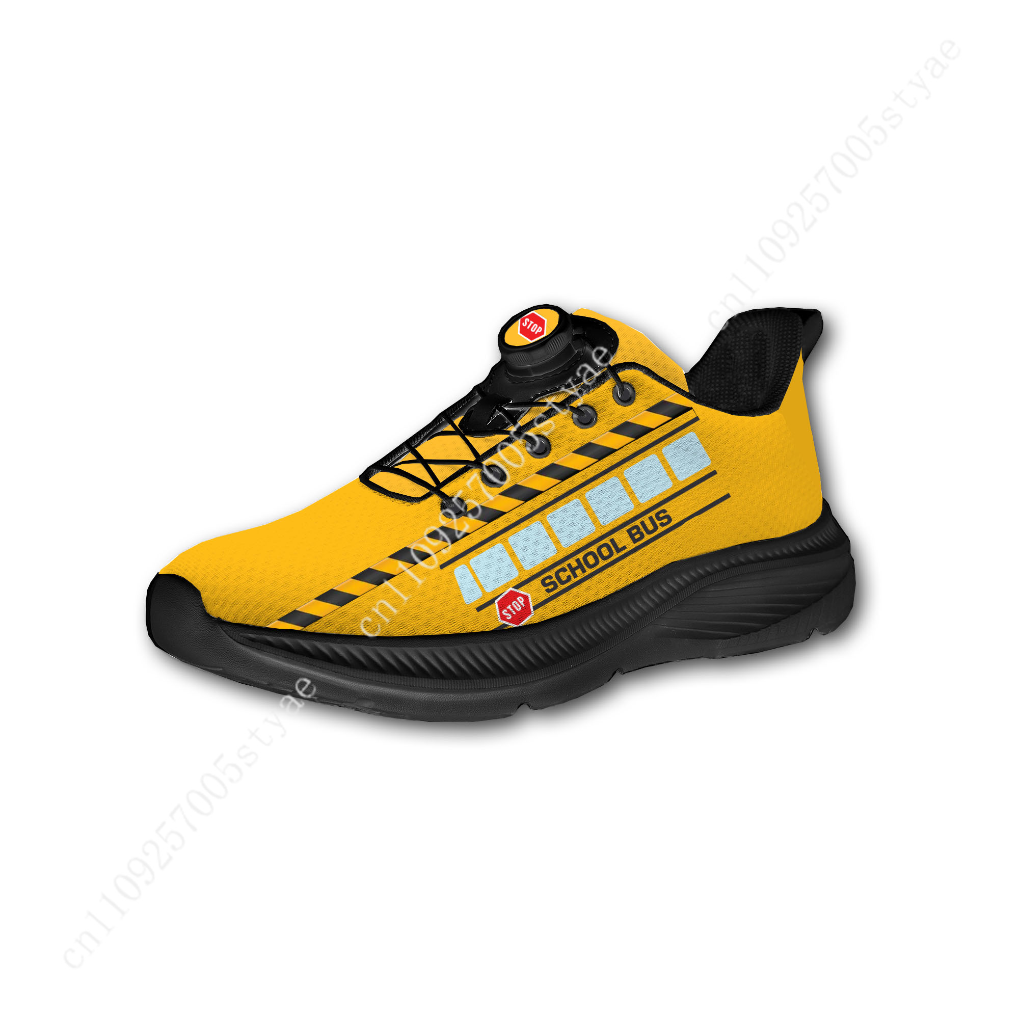 Yellow School Bus Printed Mens - Men Shoes Yellow recension och pris