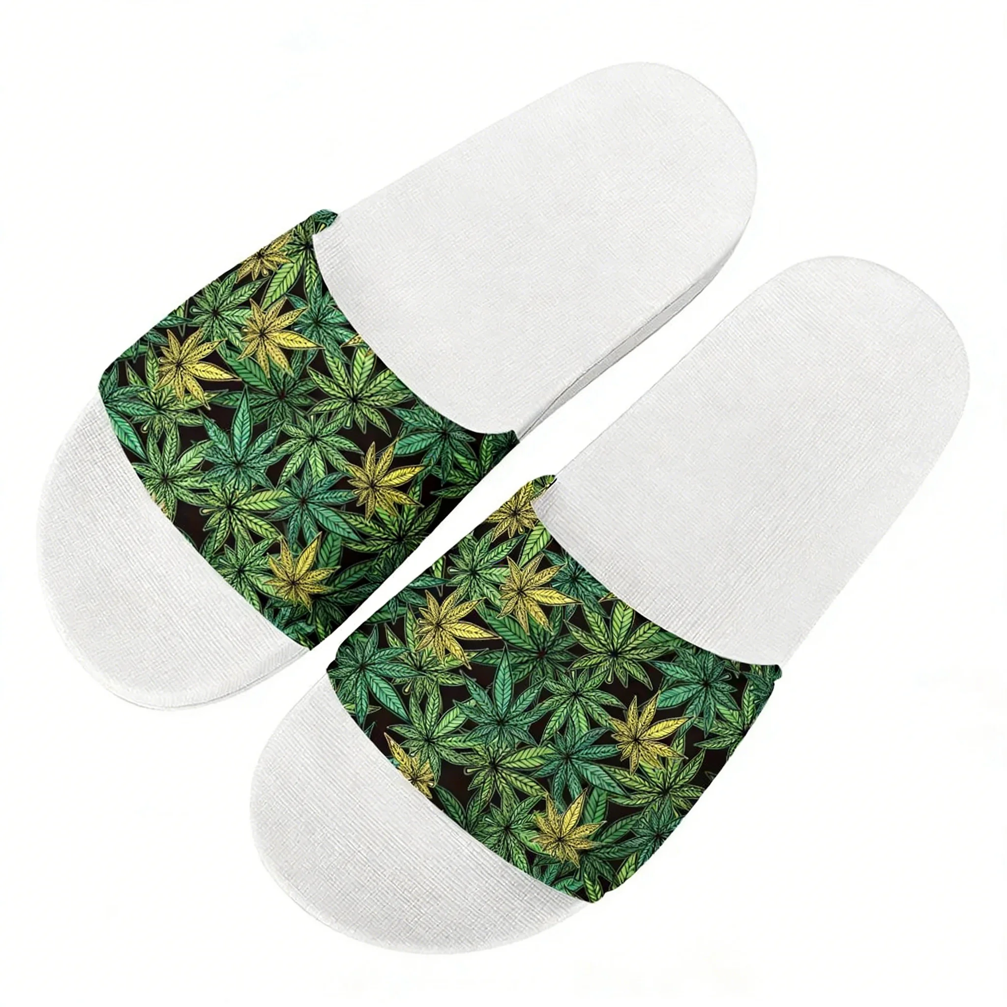 Leaf Weed Rasta Marijuana Red  - Men Shoes Yellow recension och pris
