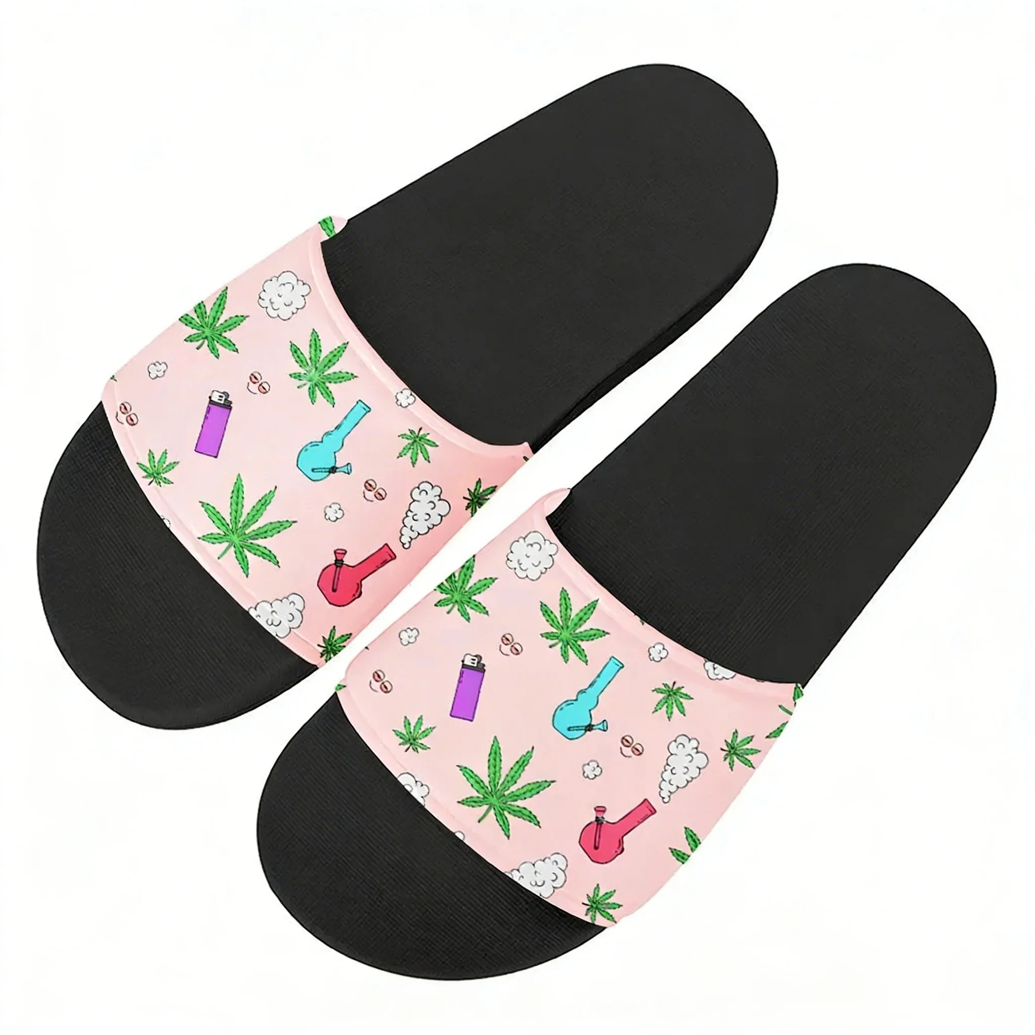 Leaf Weed Rasta Marijuana Red  - Men Shoes Yellow recension och pris