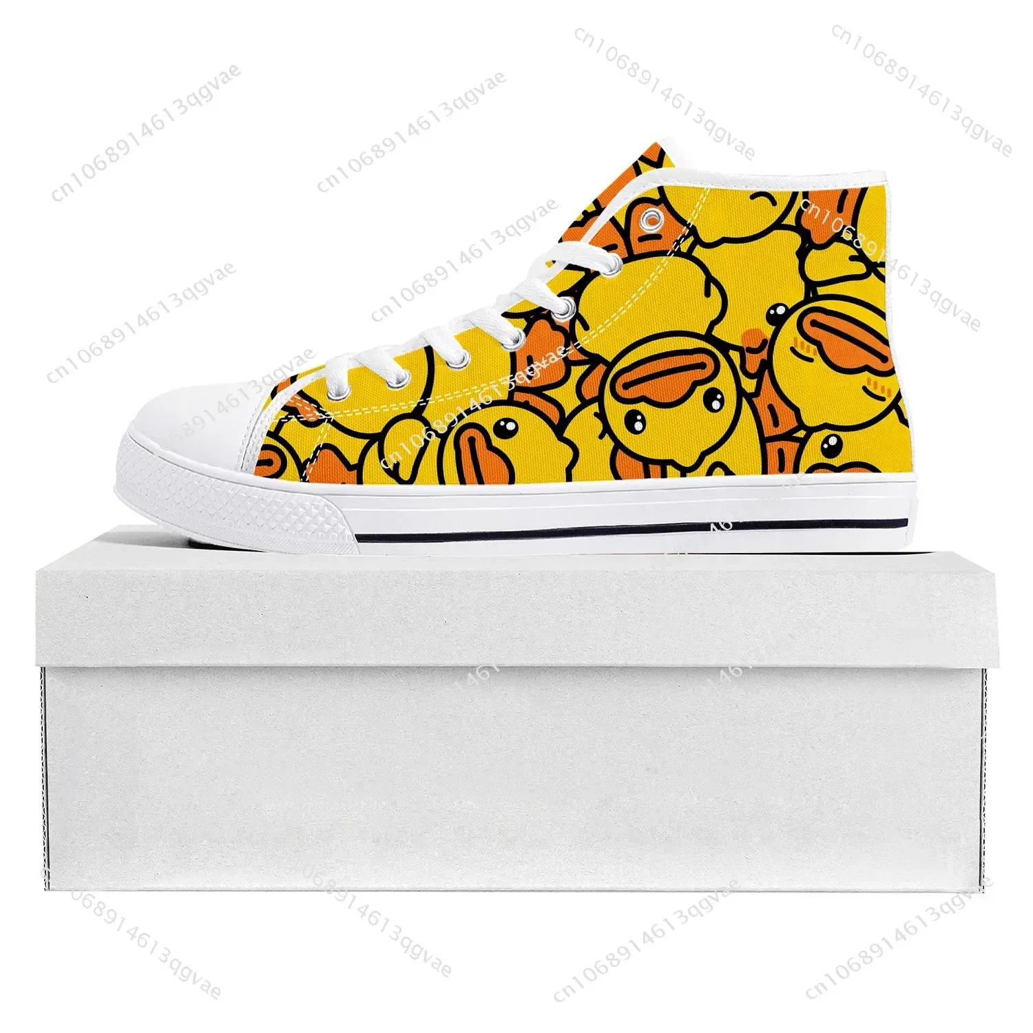 Yellow Duck Printed High Top H - Men Shoes Yellow recension och pris