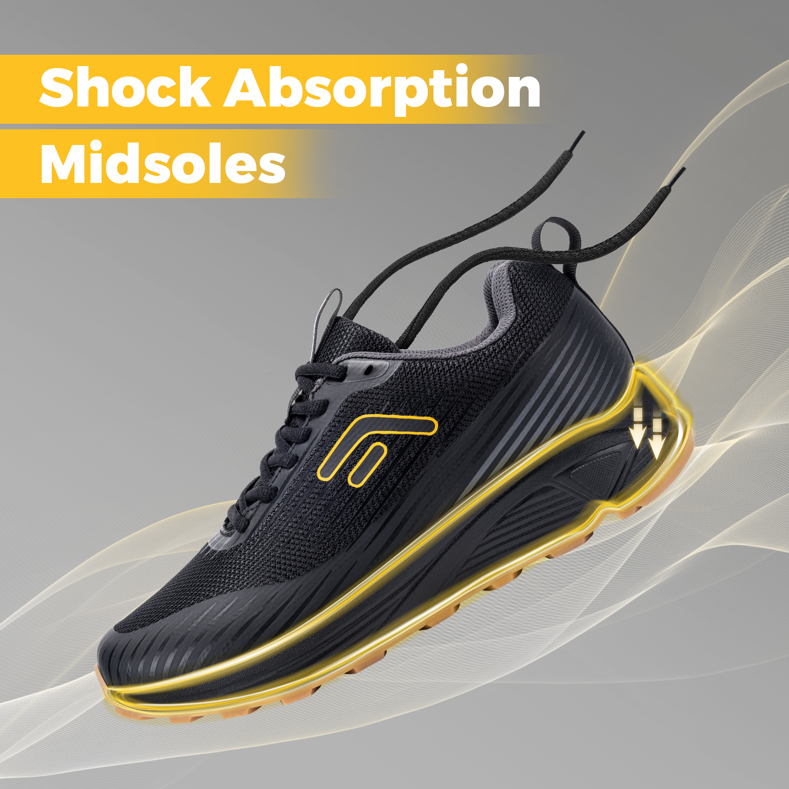 Fittington Men’s Sports Shoes  - Men'S Shoes Wide Width recension och pris