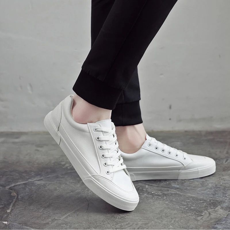 New Plain White Canvas Shoes M - Men Shoes Vans recension och pris
