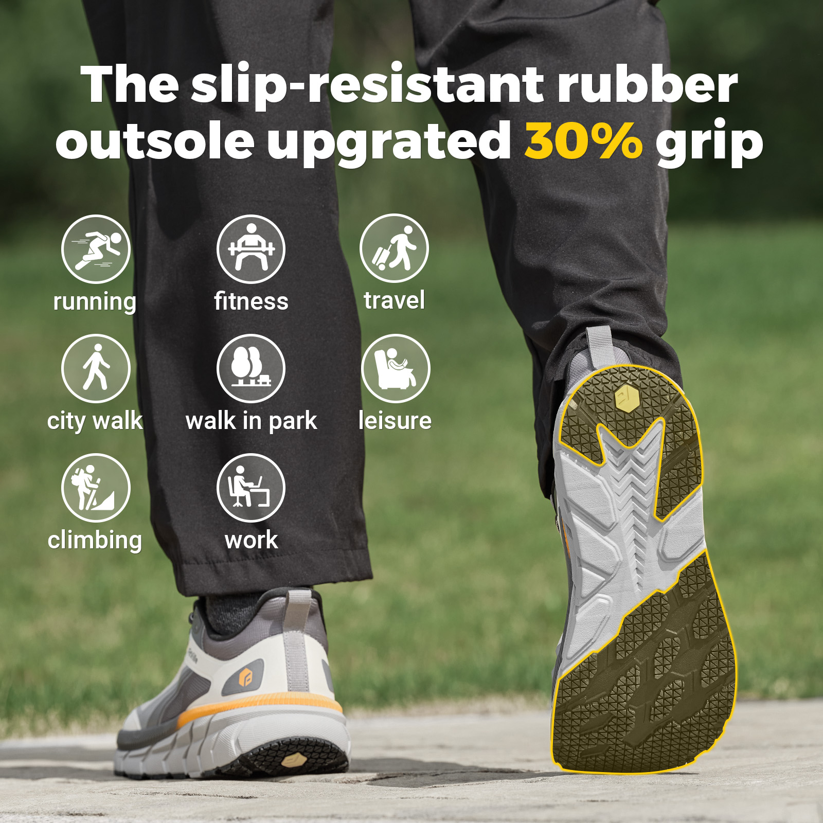 Fittington Wide Walking Shoes  - Men'S Shoes Wide Width recension och pris